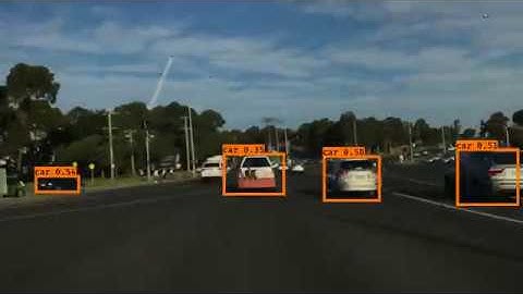 Self Driving Car Vehicle / Traffic Lights / pedestrian detection with YOLO