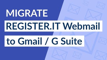 How to Export Register.it Webmail Email to Gmail / G Suite Account ?