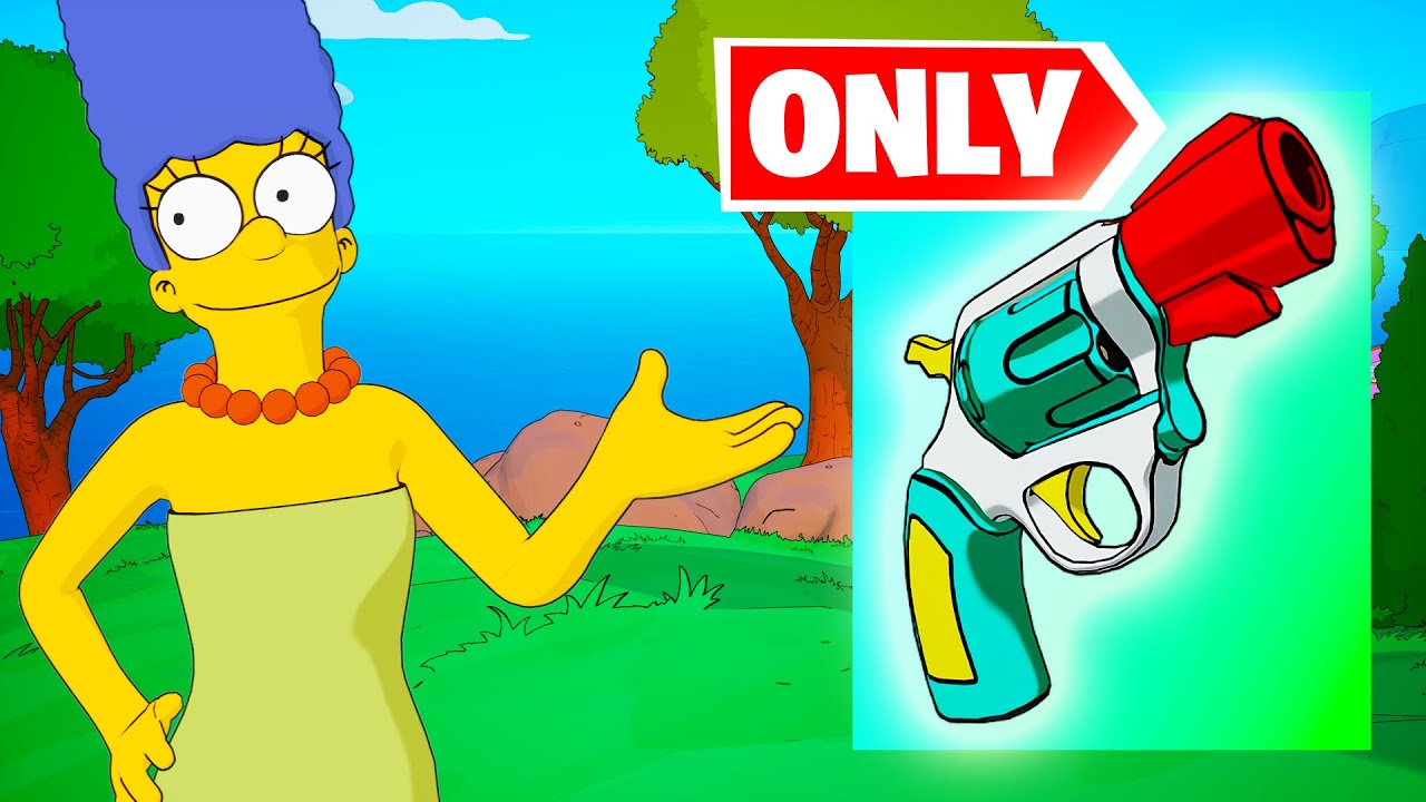 The *EXOTIC KRUSTY'S MR. BLASTY* Only Challenge In Fortnite Simpsons Season