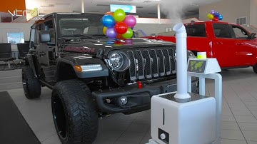 VTRAC Robotics - Spray Robot Disinfecting Dealerships