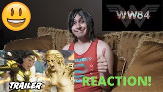 Wonder Woman 1984 Official Main Trailer REACTION!