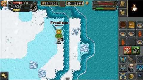 Tibiame W27 King Frostisso Alone War