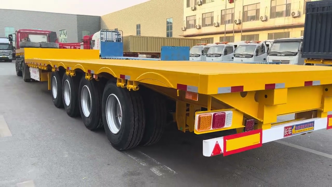 flatbed trailer