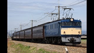 4/5 回9431レ EF60 19+旧客5両+D51 498 両毛線SL試運転送り込み @思川〜小山