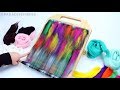 Satisfying Wool Blending | Vanellope Von Schweetz Inspired Rolag on a Blending Board