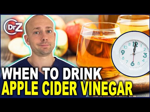 The Best Time To Drink Apple Cider Vinegar For Weight Loss   MUST SEE