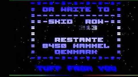 AMIGA CRACKTRO SKIDROW Manager 1990 GDG De cr adf