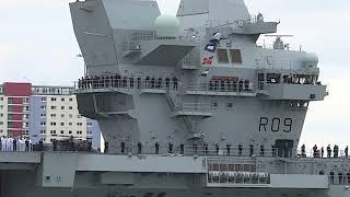 HMS Prince of Wales Arrives