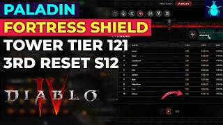 Paladin Fortress Shield Tower 121 Clear | 3rd Tower Reset Season 12