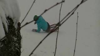 Sondre Nylende butt sledding bail