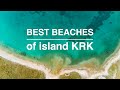 Best beaches of island krk croatia