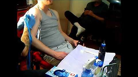 Wicked in a Time Lapse Video - The Wu-Tang Clan Tattoo