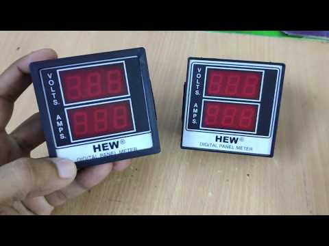 digital volt meter || amper meter || best panel