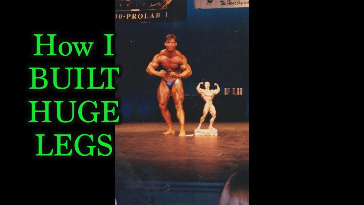 how to get big legs for football How I Built Competition WINNING LEGS