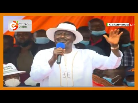 Raila Odinga's speech at Bukhungu II rally in Kakamega