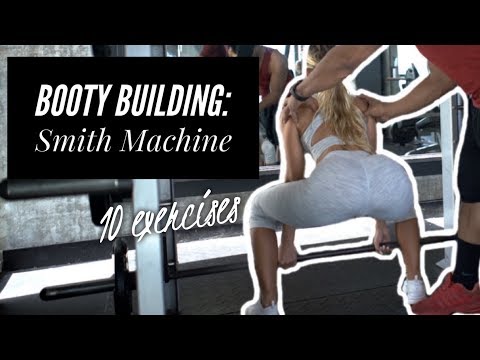 Booty Building: 10 Exercises to Grow Your Glutes on the Smith Machine | Casi Davis Booty Building: 10 Exercises to Grow Your Glutes on the Smith Machine | Casi Davis
