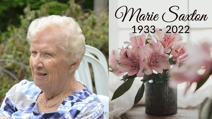 Marie Saxton | 1933 - 2022