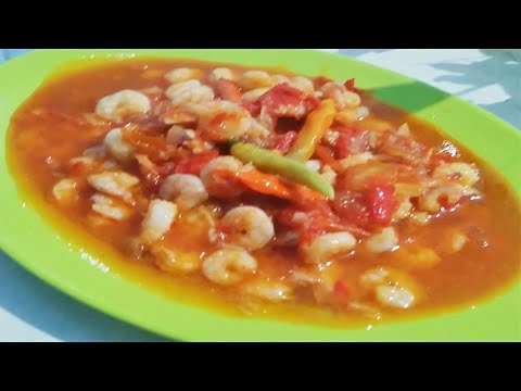 Resep Udang Kuah Pedas