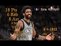 Kyrie Irving Vs Cavaliers All Touches Makes Misses FULL GAME Highlight 8 4 2022