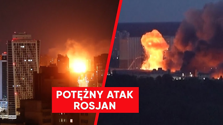 Pierwszy taki atak Rosji. Nagrania z Kijowa i Odessy