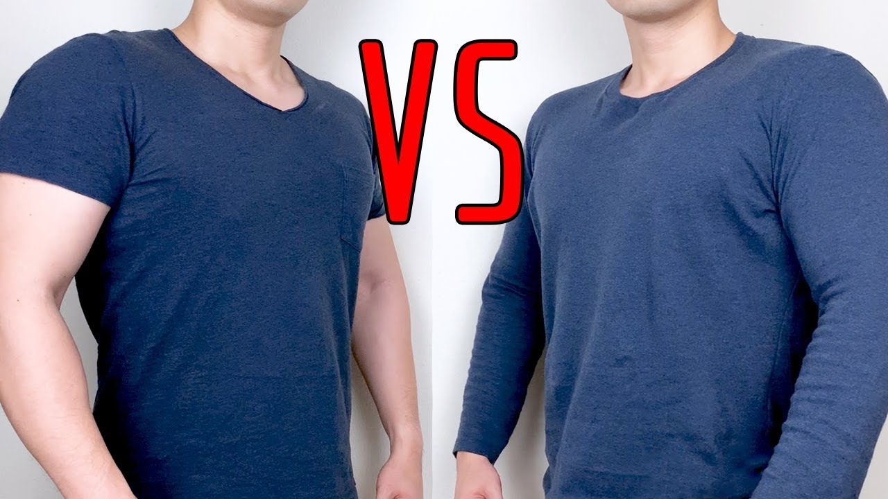 hyppigt Automatisk lomme Short Sleeve VS Long Sleeve | WHICH IS BETTER? - YouTube