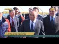 Н.Назарбаев ознакомился с ходом строительства мостового перехода через реку Иртыш