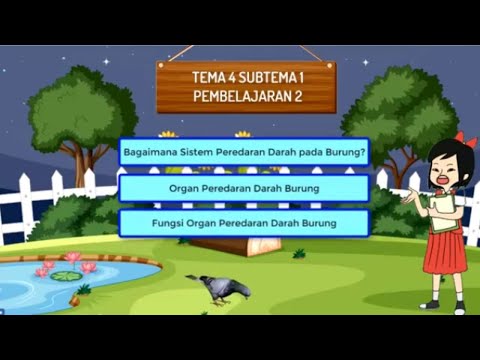 SISTEM PEREDARAN DARAH PADA BURUNG || KELAS V TEMA 4