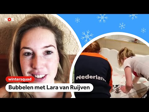 Dai Dai Ntab spreekt Russisch, Lara van Ruijven doet was in bubbelbad | Wintersquad #2 | NOS Sport