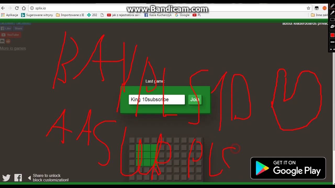 Splix.io Funny moments best moments