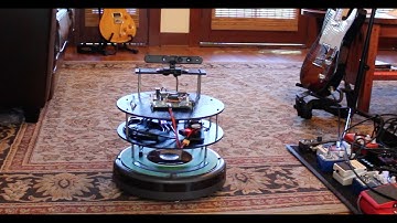 JetsonBot Part 8 - Proto 2 Demo Drive - NVIDIA Jetson TK1/Create 2 Robot