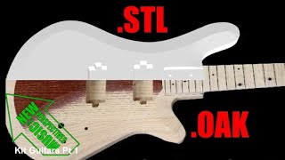 New Guitar Design just for DIY Kits - You Can Make This @timsway