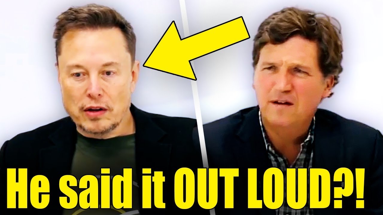 SHOCK: Elon Musk ACCIDENTALLY SCREWS Trump in Tucker Carlson Interview!