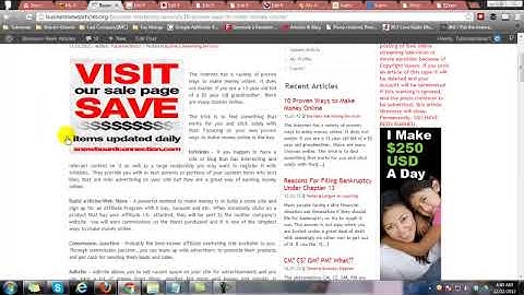 Article Submission Sites List and Backlinking SEO Strategy