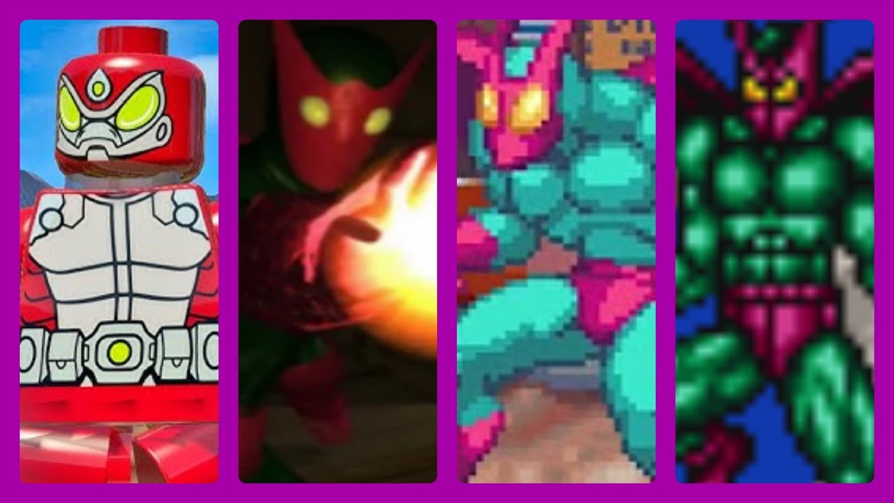 Evolution of "Beetle" in Video Games (Marvel Comics) 