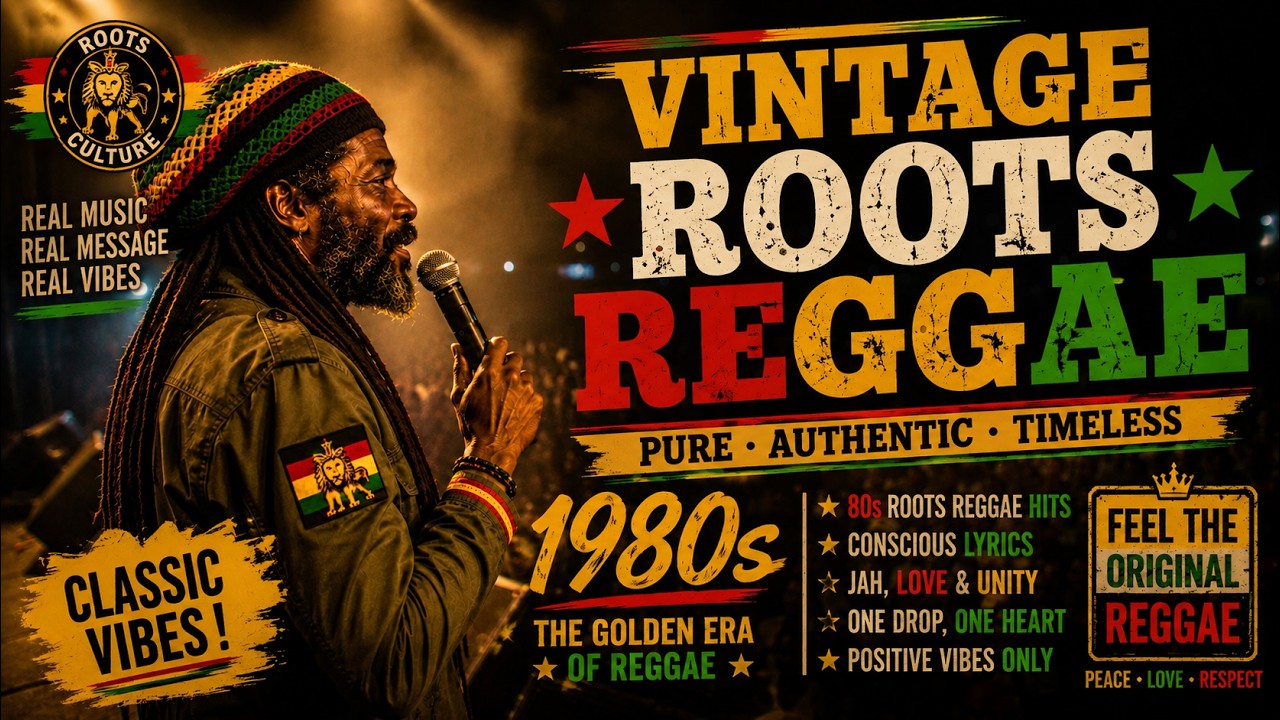 Vintage Roots Reggae 1980s 🌿 Original Jamaican Classics | Golden