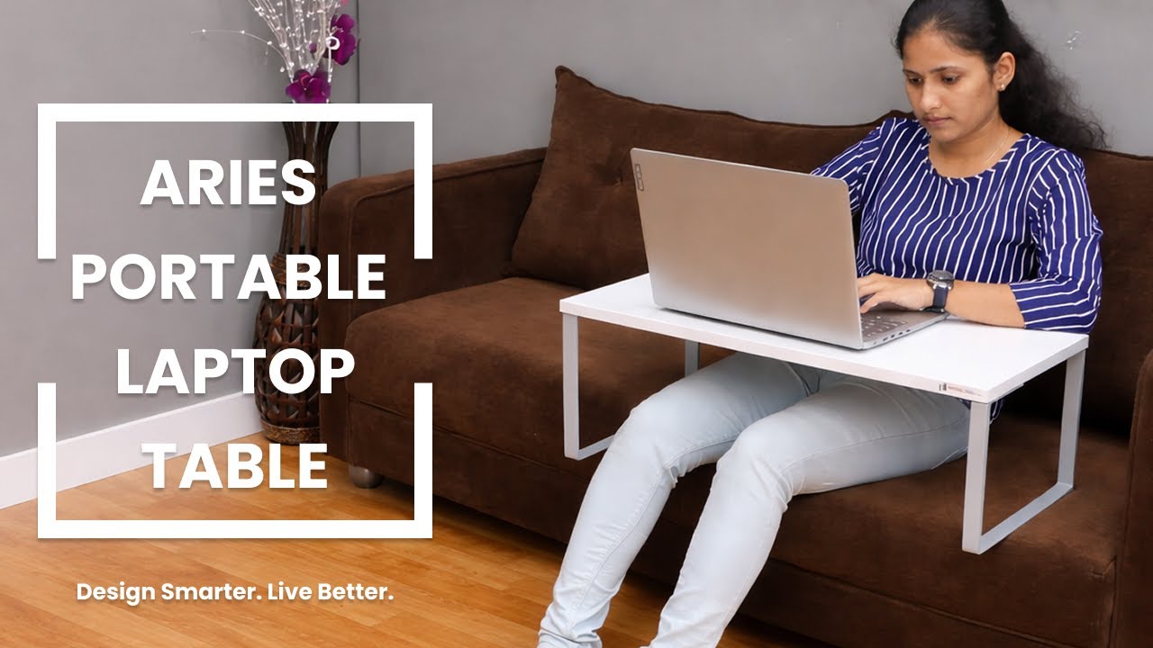 Aries Portable Laptop Table | Invisible Bed