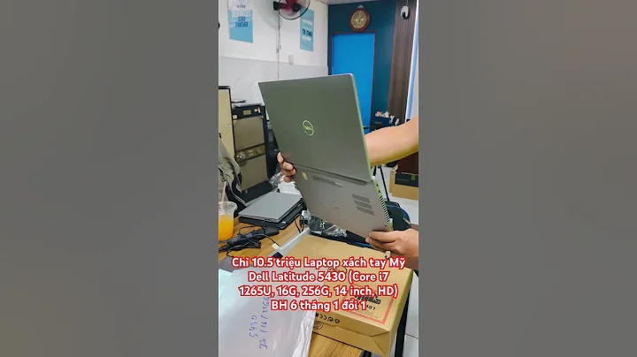 Chỉ 10.5 triệu Laptop xách tay Mỹ Dell Latitude 5430 (Core i7 1265U, 16G, 256G, 14 inch, HD)