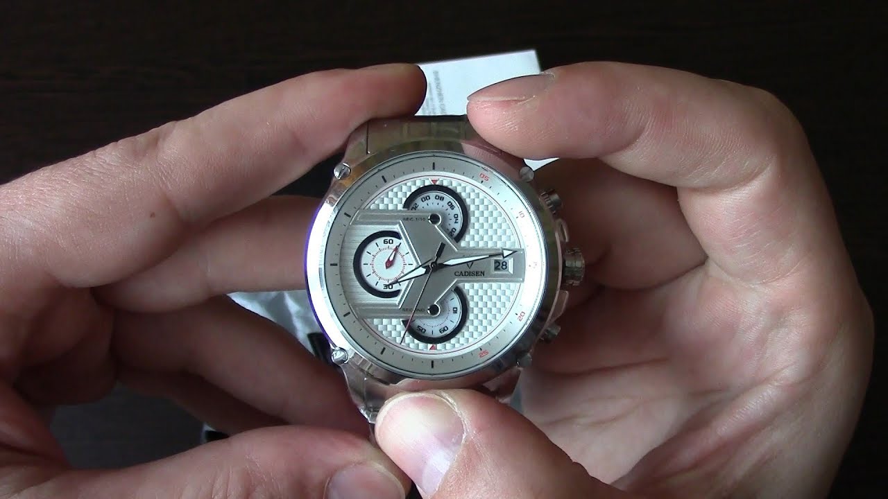 Китайские НАРУЧНЫЕ ЧАСЫ Cadisen C9018 из Китая. Gearbest лучшее ...