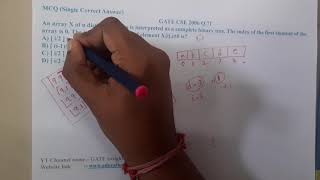 GATE CSE 2006 Q 71 || Trees ||Data Structure || GATE Insights Version: CSE