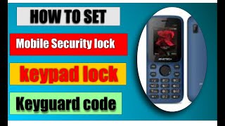 How To Set keypad Lock/KeyGuard in CALLME C23 screenshot 3