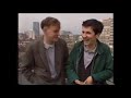 The Housemartins - Norman and Stan talk about the break-up of the band, Off The Wall 11/05/88