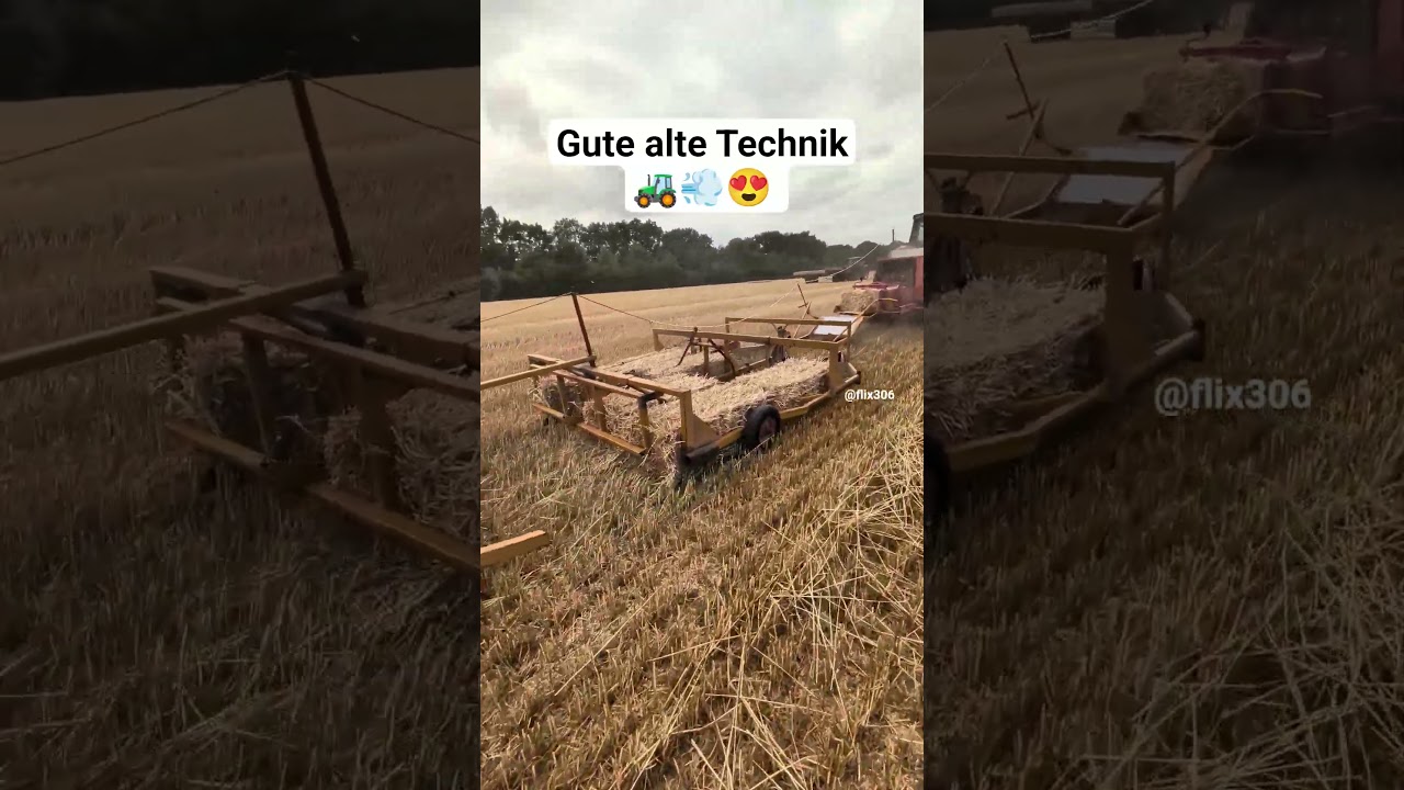 Gute alte Technik #welger #sammler #hdballen #stroh #agriculture #tractor #landwirtschaft #farmlife