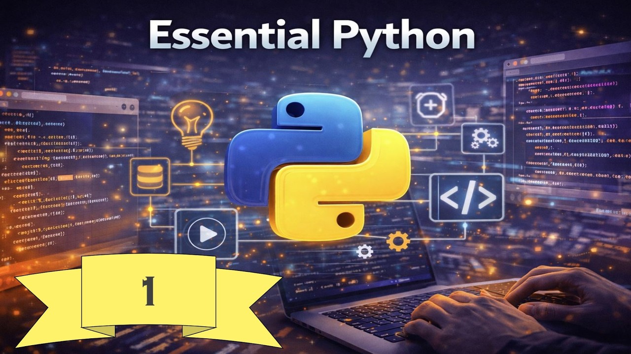 Essential Python | Lesson 1 - YouTube