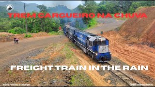 Trem De Carga Na Chuva Freight Train In The Rain - São Bento Do Sulsc - 2025 - Brasil