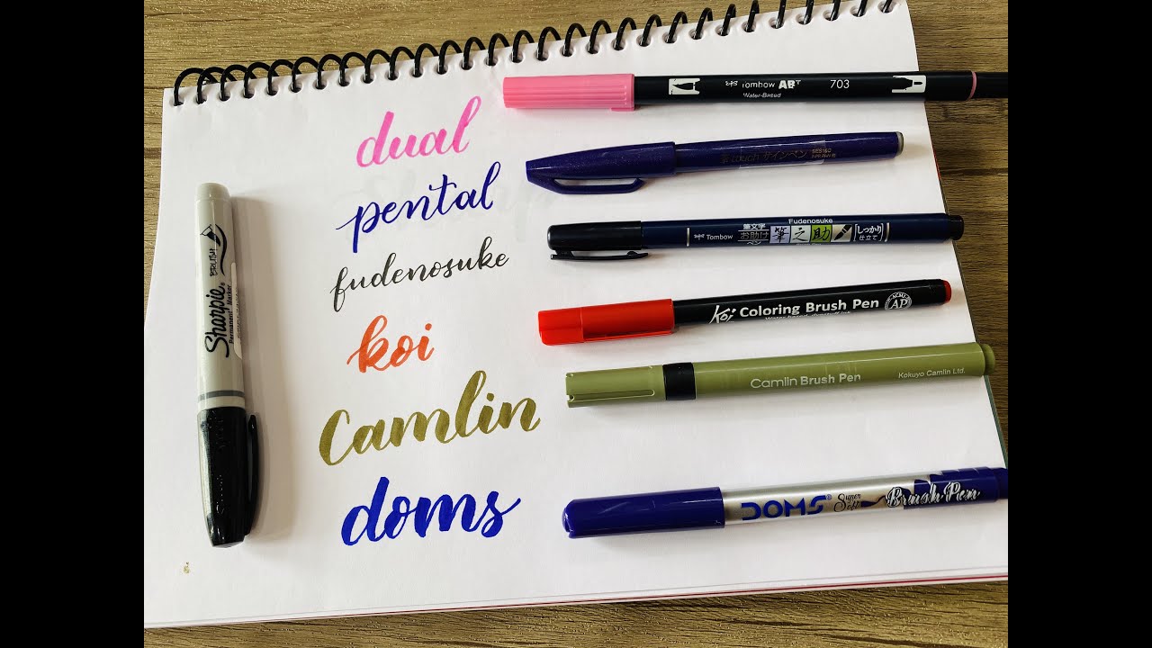 Testing Camlin Brush Pens: Are They Worth It? - The Happy Ever Crafter