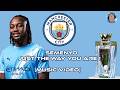 Semenyo Just The Way You Are Manchester City Chant Music Video 
