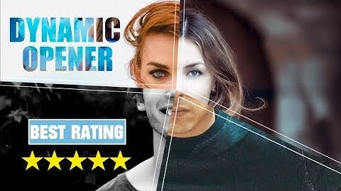 Dynamic Opener  Short Promo | After Effects Template