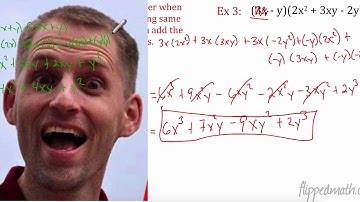 Alg 2:  1.1 Multiply and Factor Polynomials