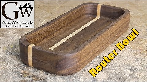 Make a Bowl with a Router