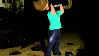 Mark Carpenter 280lb Log Press.MOV